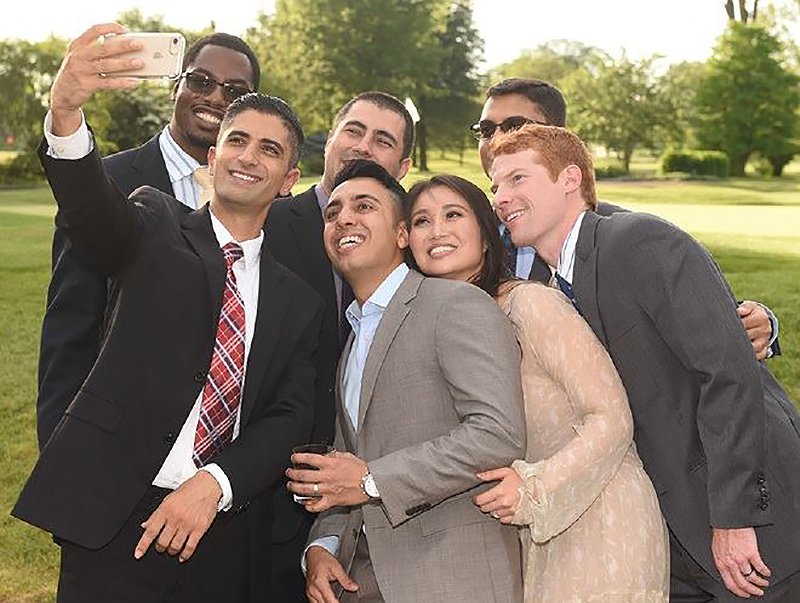 Fellow group selfie