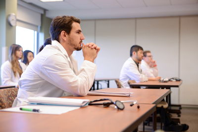 Residents in classroom