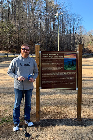 HIPEC cancer patient George hiking