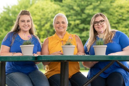 Stephanie Glugla and family