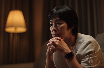 person with insomnia