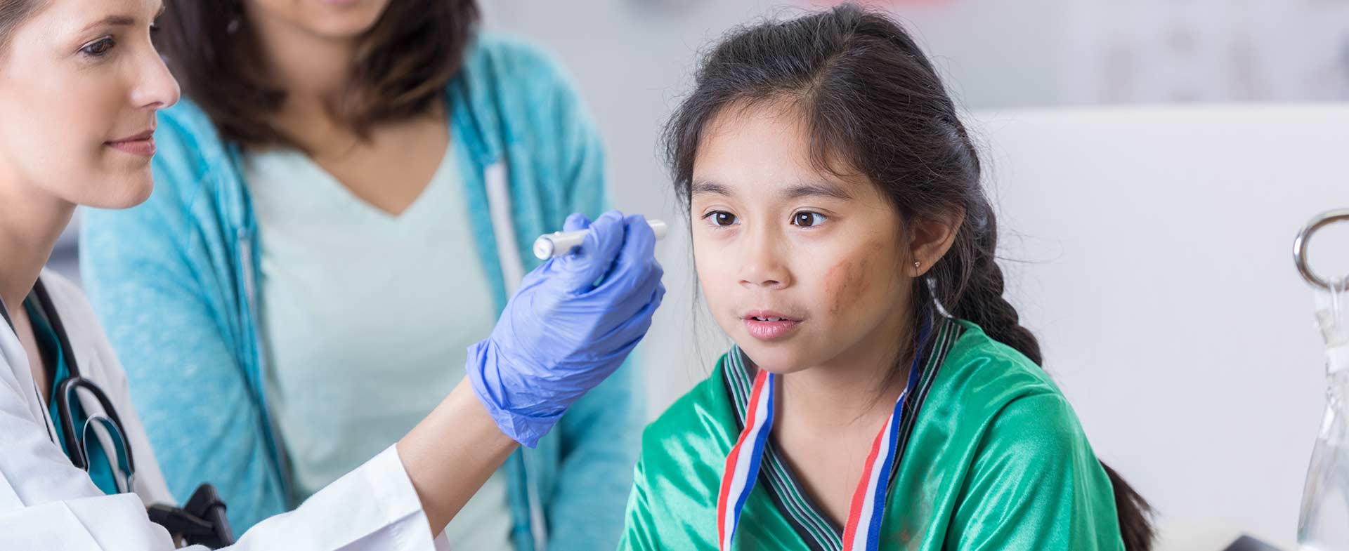 checking for concussion