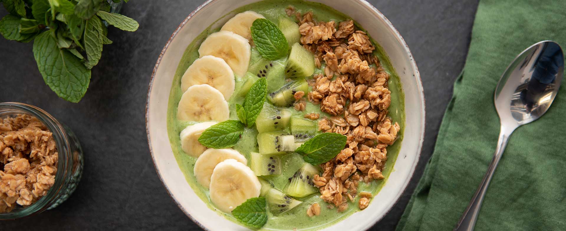 Green Smoothie Bowl Recipe & Video