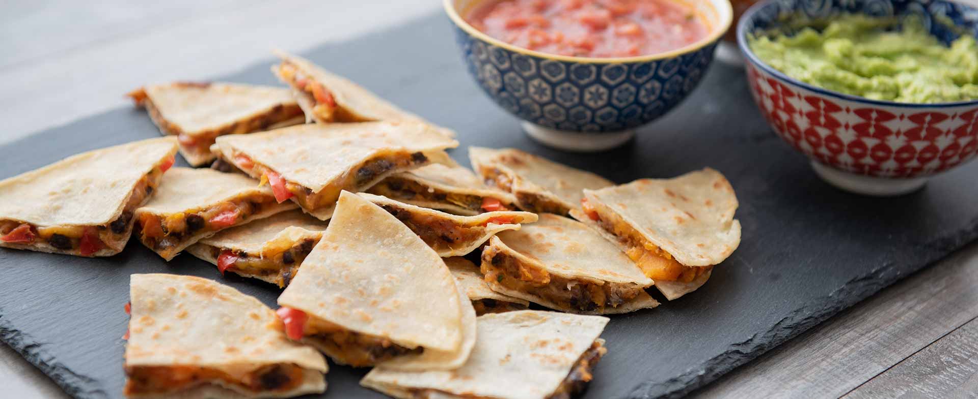 sweet potato quesadillas