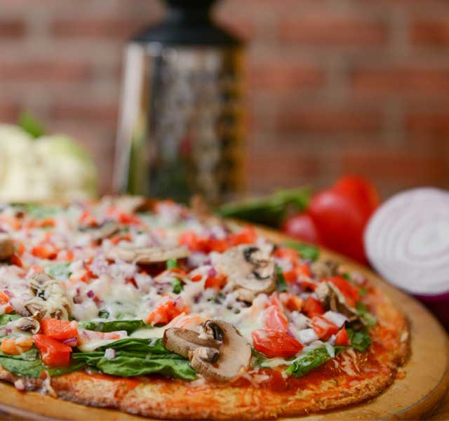 cauliflower crust pizza