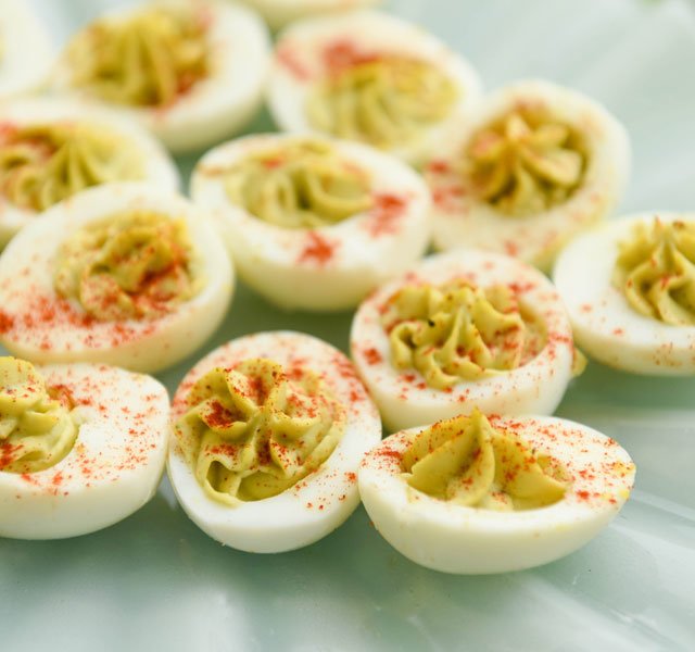 avocado deviled eggs