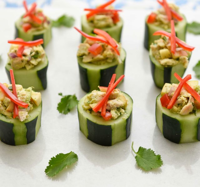 avocado chicken salad