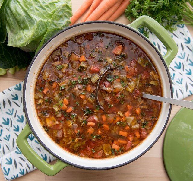 Vegetable Beef Barley Soup