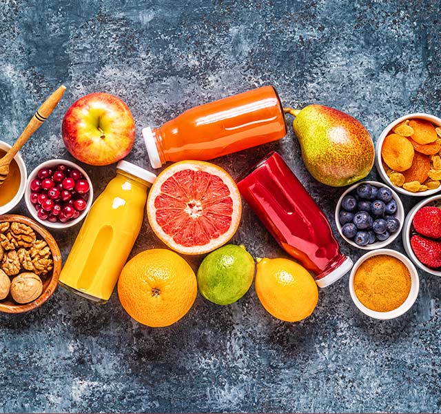 fruits and vegetables