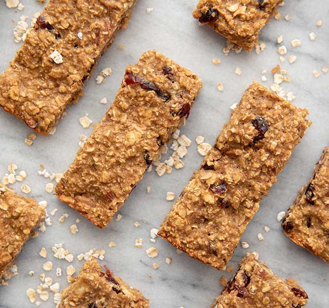 cranberry oat soft baked granola bar recipe
