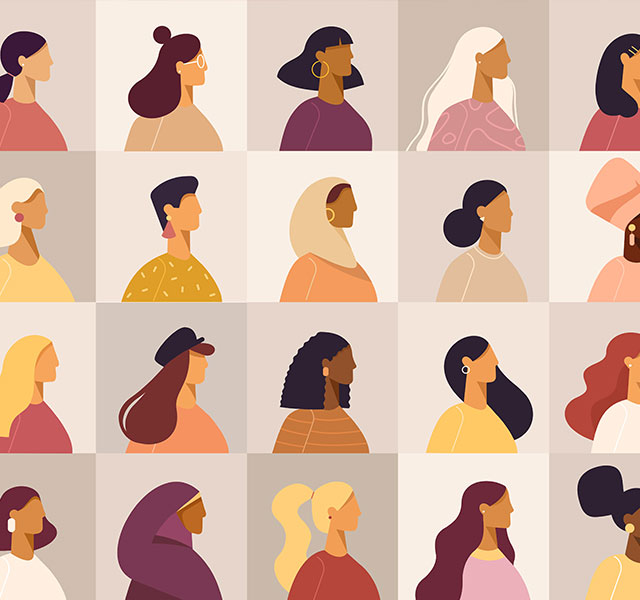 illustration of women