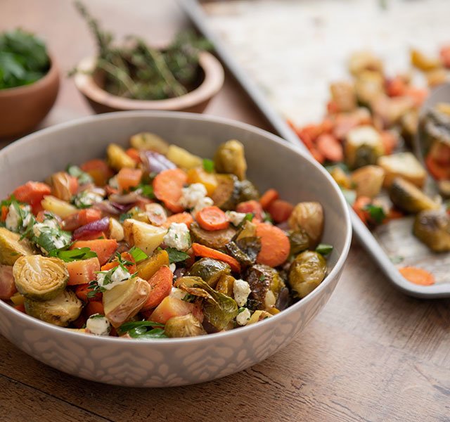 maple roasted vegetables