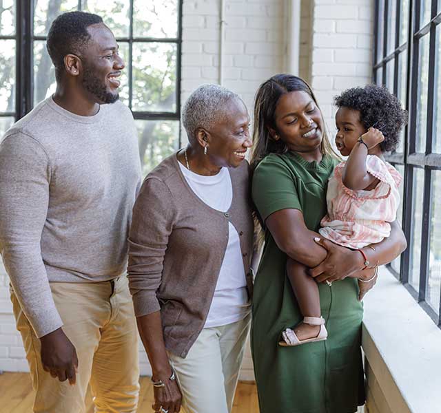 generations of family together