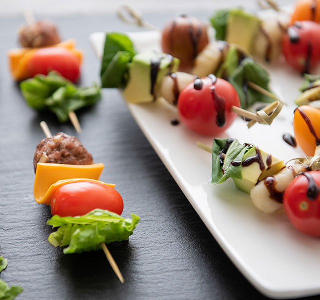 summer appetizer skewers