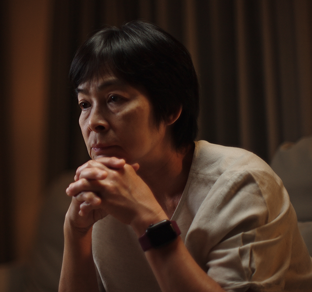 person with insomnia