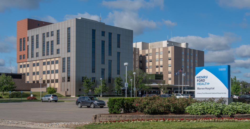 Henry Ford Warren Hospital exterior