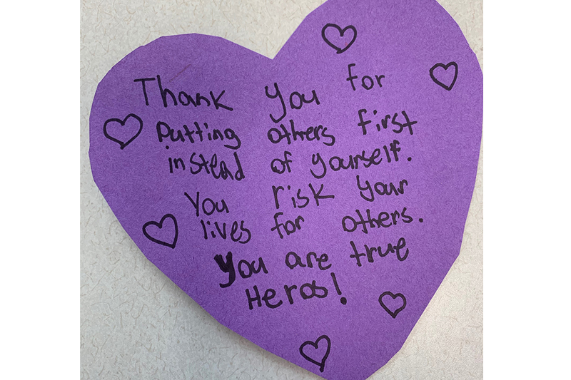 thank you heart   comm outreach