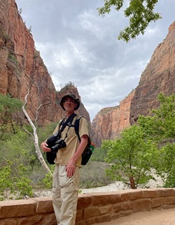 Joseph Demsich stroke patient hiking