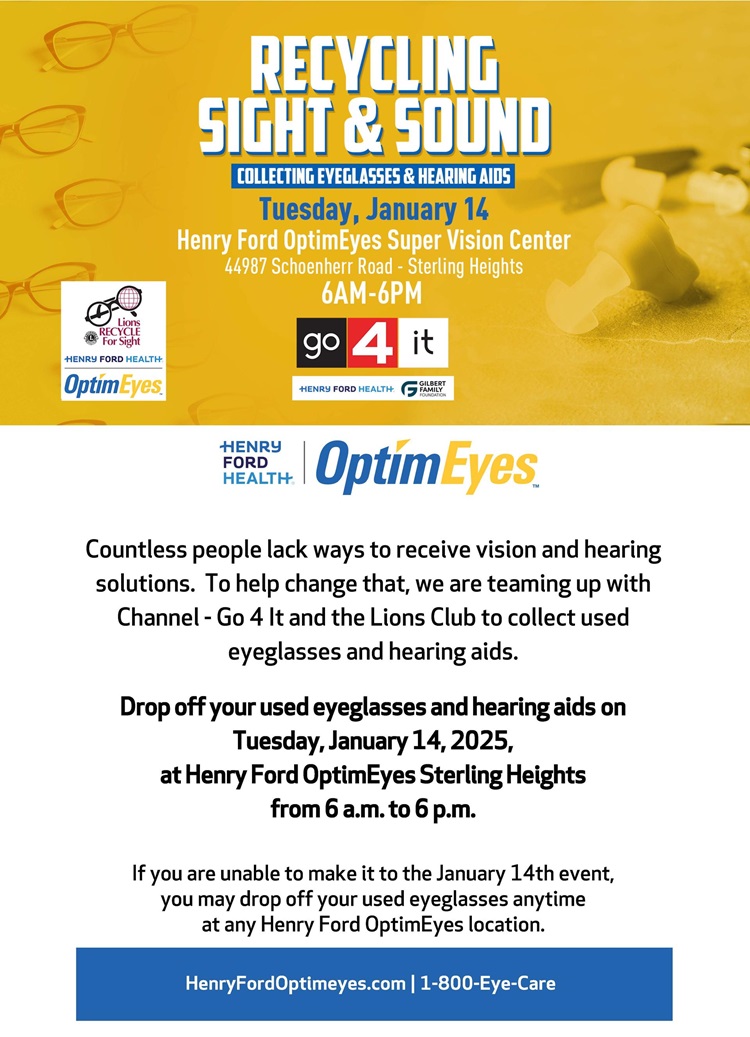 Collecting Eyeglasses and Hearing Aids