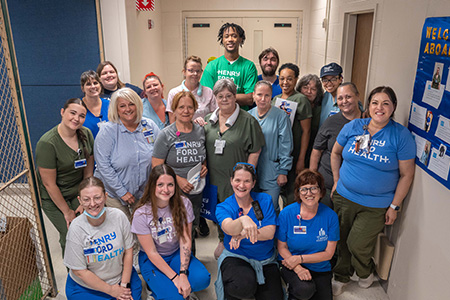 Henry Ford Wyandotte Hospital Appreciation Hour Team