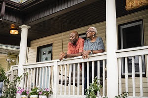 Couple on Porch