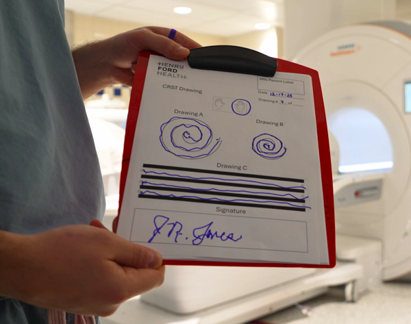 HIFU patient treated by neurosurgeon